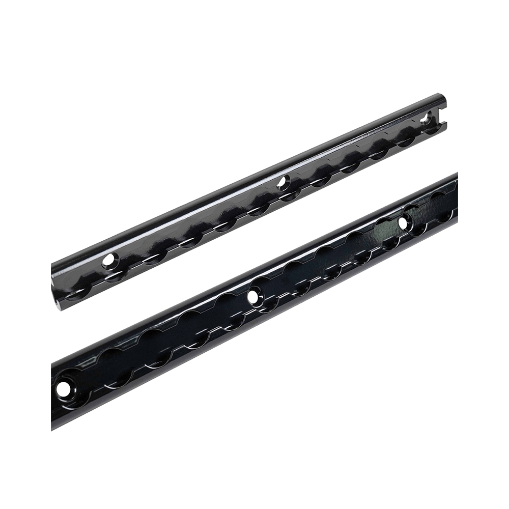 72 'Nigrum Anodized Perfice Aluminium L-Track