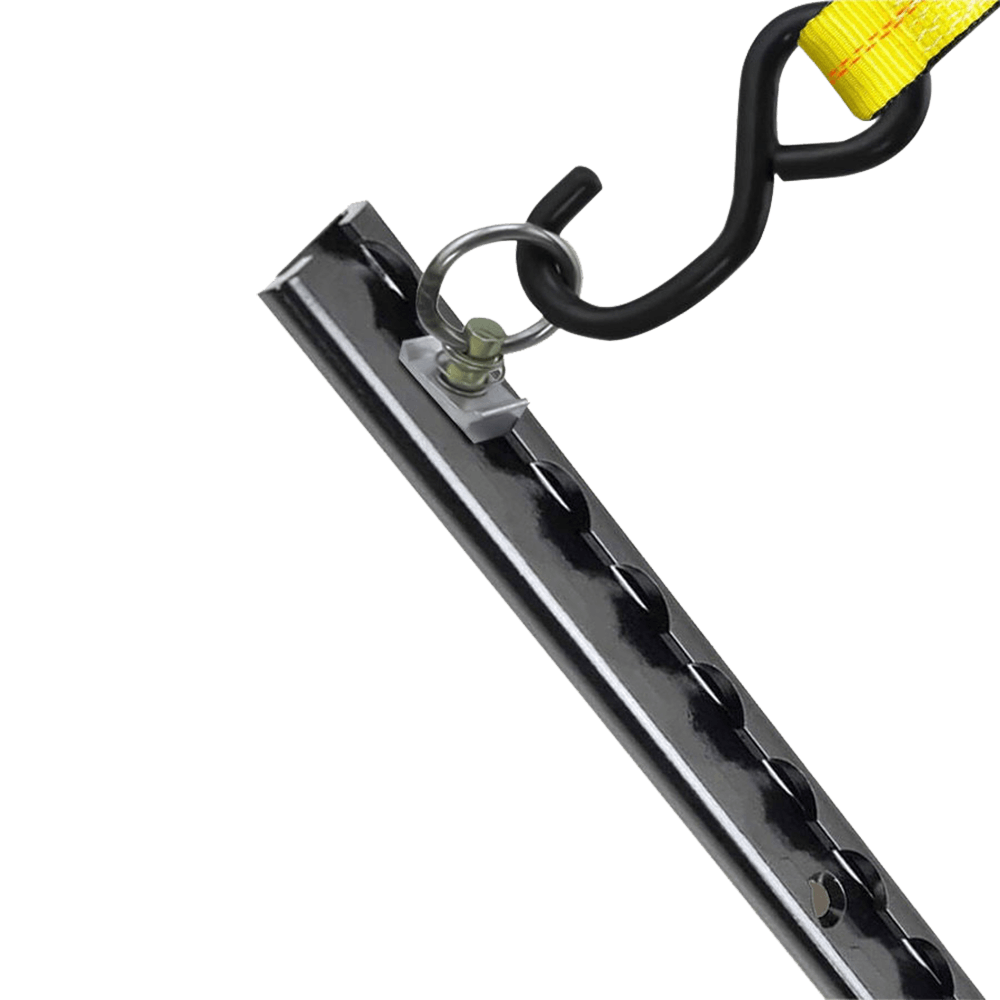 72 'Nigrum Anodized Perfice Aluminium L-Track