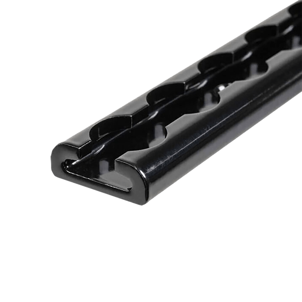 72 'Nigrum Anodized Perfice Aluminium L-Track