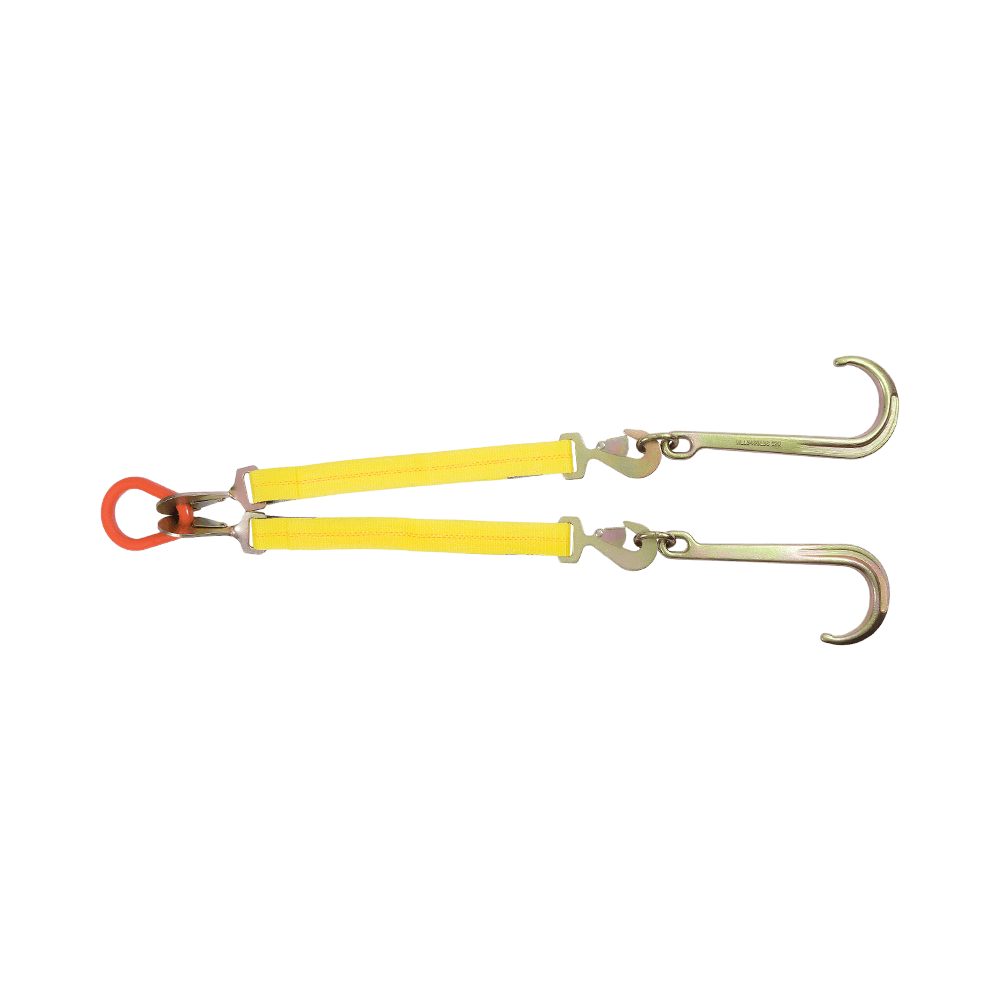 Ratcheting J-Hook iungite-down V Strap Design RTJ Multi-Point Hook ad stuppam Truck Usus