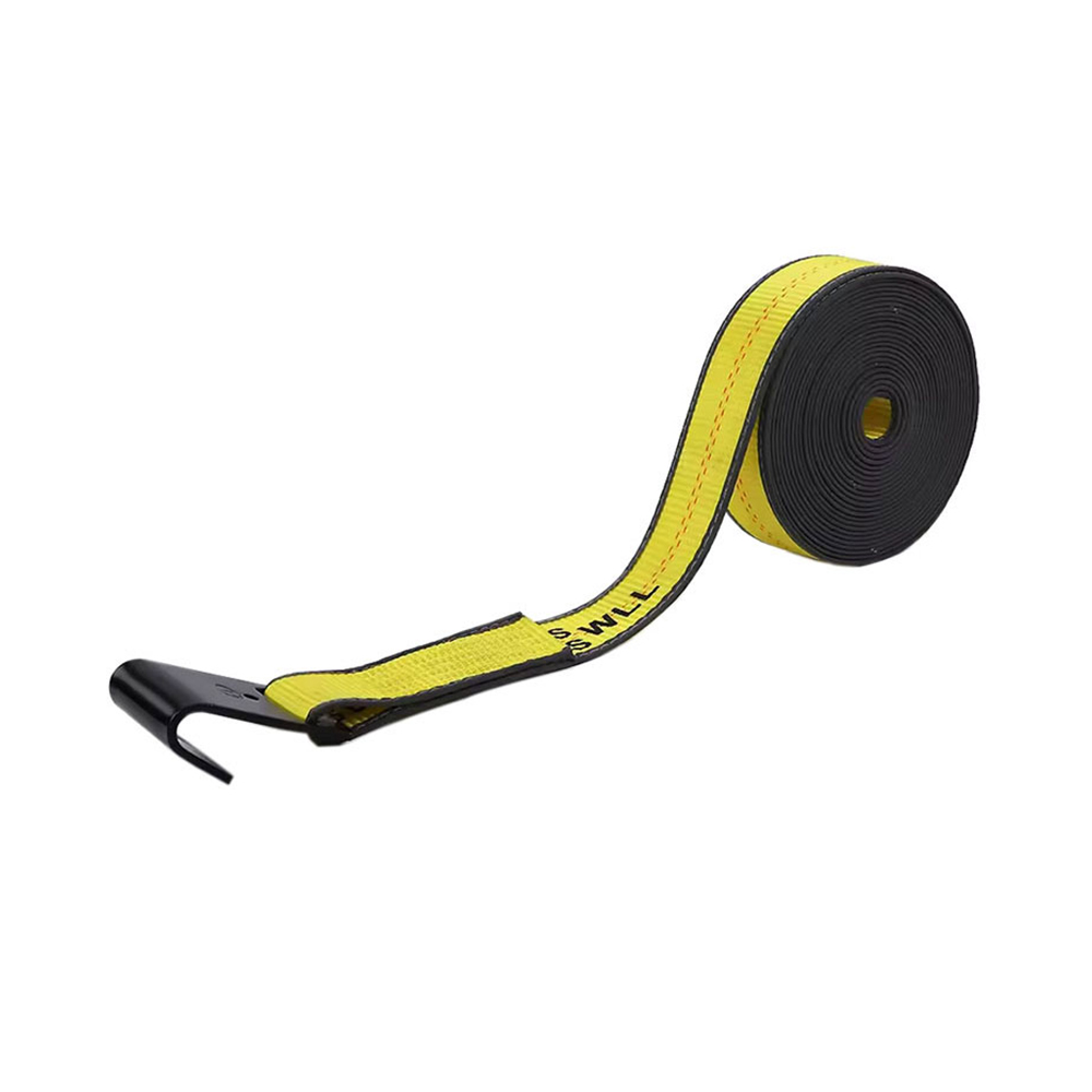 II 'X 30' Gravis Officium Video Winch Strap Cum Flat Hook