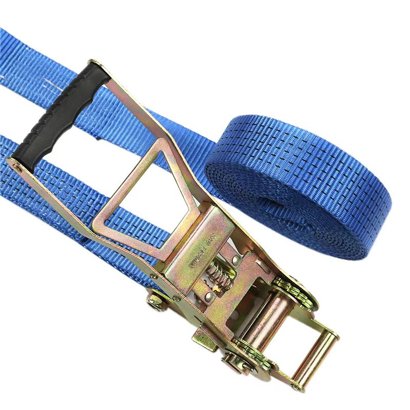 50mm 5t Apparatus Coegi Reverse-Actionem Long Palpate Ratchet Straps
