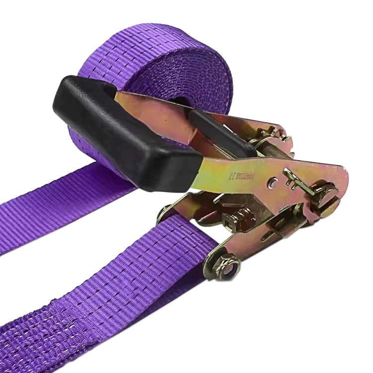38mm 3t Purpura Digitus Flexilis Palpate Ratchet Stramentum cum Wire Hooks