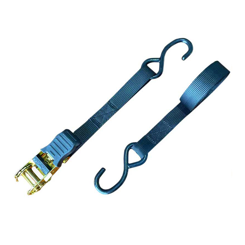 1'' X 15' Multicolor Thumb palpate Ratchet accingatur Vinyl-coated S Hooks