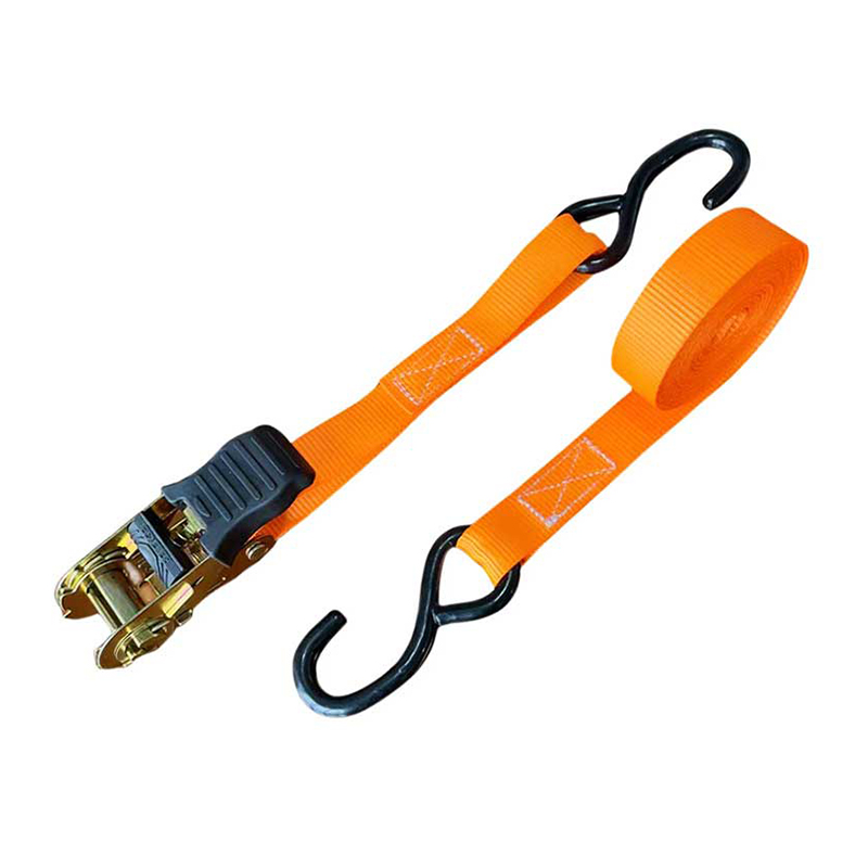 1'' X 15' Multicolor Thumb palpate Ratchet accingatur Vinyl-coated S Hooks