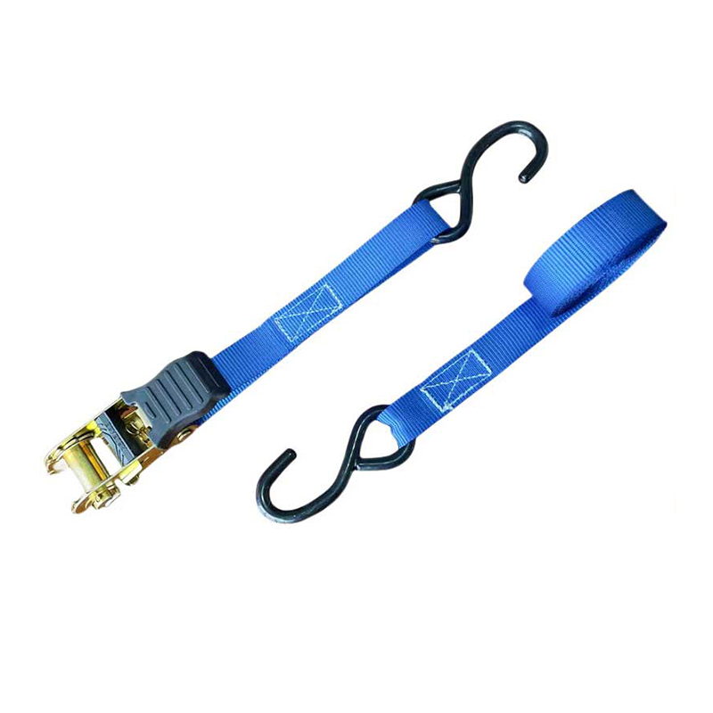 1'' X 15' Multicolor Thumb palpate Ratchet accingatur Vinyl-coated S Hooks