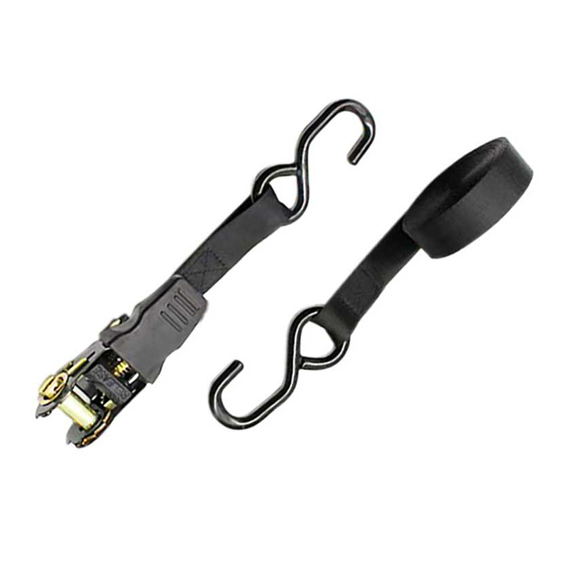 1'' X 15' Multicolor Thumb palpate Ratchet accingatur Vinyl-coated S Hooks