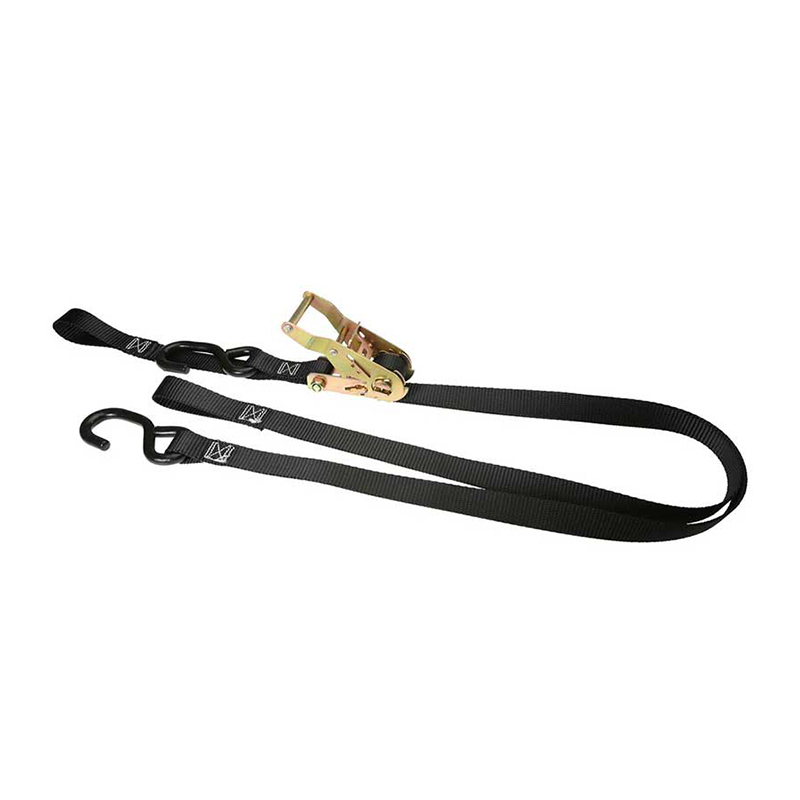 1'' X 7' Mini Motorcycle Ratchet Strap Cum S Hooks 1'' X 7' Mini Motorcycle Ratchet Strap Cum S Hooks