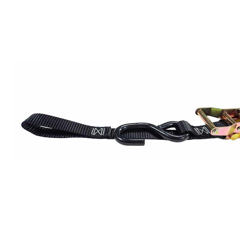 1'' X 7' Mini Motorcycle Ratchet Strap Cum S Hooks