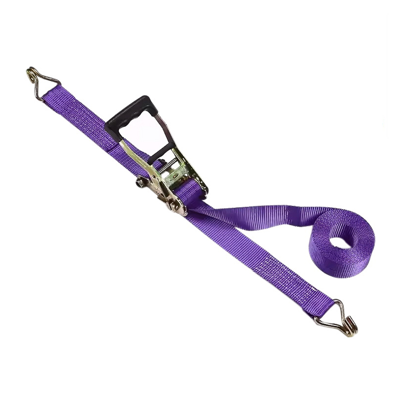 38mm 3t Purpura Digitus Flexilis Palpate Ratchet Stramentum cum Wire Hooks