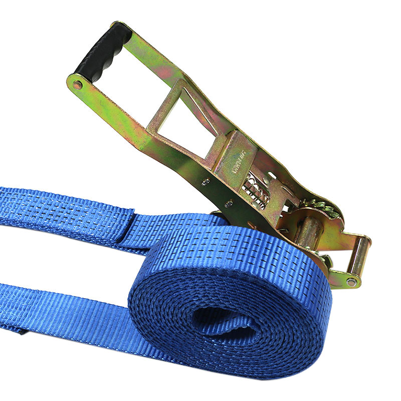 50mm 5t Apparatus Coegi Reverse-Actionem Long Palpate Ratchet Straps