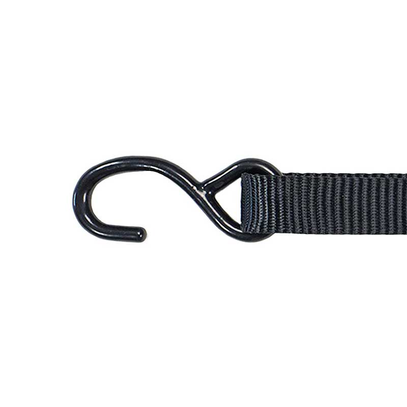 1''X VI, Maximum Tenacity motorcycle Ratchet ligare Strap Cum XII 'Sewn loop