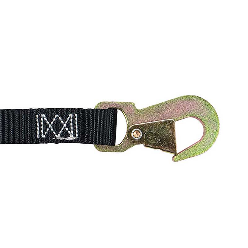 1'' X 6' Polyester Ratchet Fibula Strap cum Flat Snap Hooks