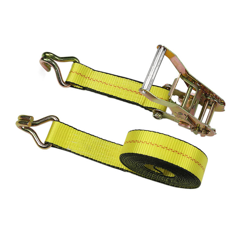 2inch Dura Nigrum Edging Trailer Ratchet Strap cum Twist Hooks