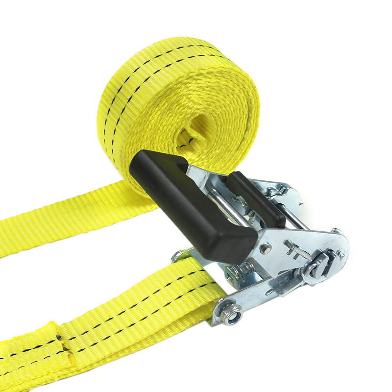 35mm 2t Purgamentum Coated Palpate Ratchet Straps pro Cargo Transport