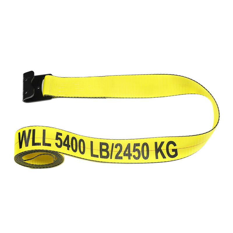 III inch gravis Officium Ratchet Strap cum Flat Hook ad Trailer Truck