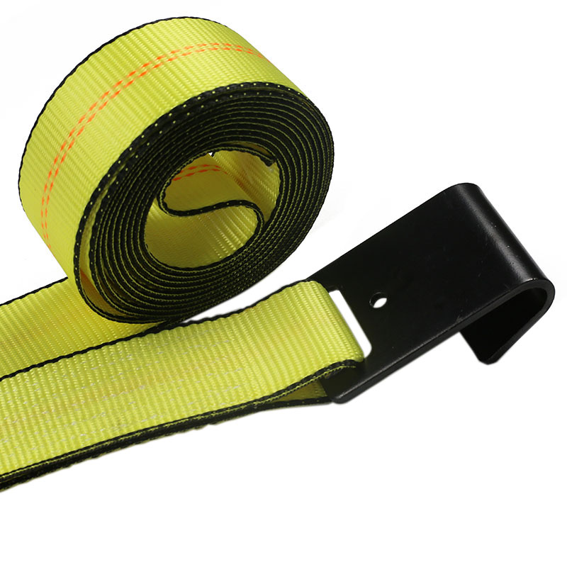 2'' Flat Hook Ratchet Straps pro Trailer Truck Load Securement
