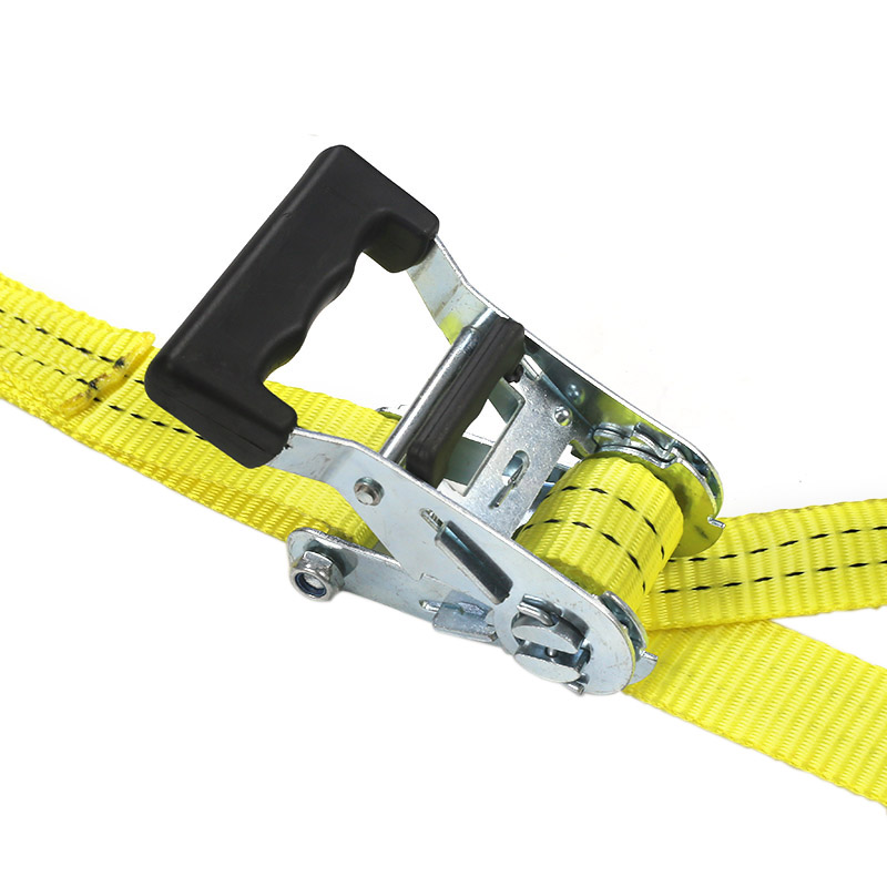 35mm 2t Purgamentum Coated Palpate Ratchet Straps pro Cargo Transport