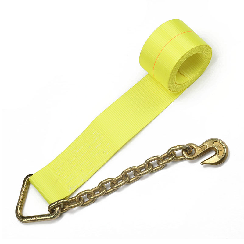nativus Longitudo 4inch Ratchet Strap cum Catena Tractus
