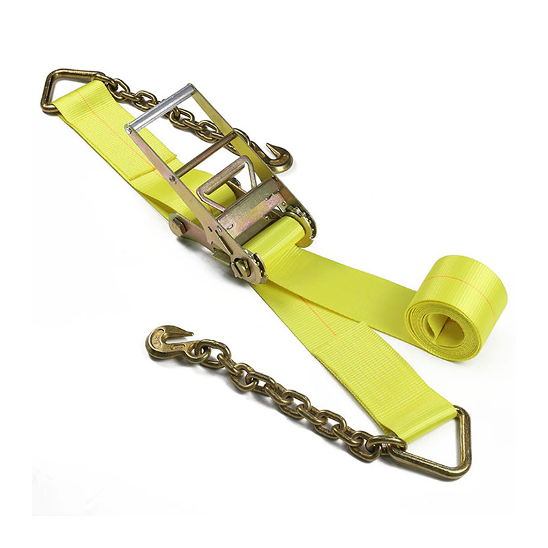 nativus Longitudo 4inch Ratchet Strap cum Catena Tractus
