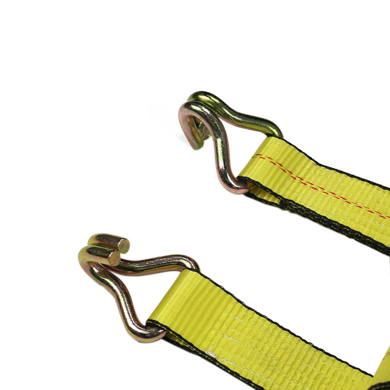 2inch Dura Nigrum Edging Trailer Ratchet Strap cum Twist Hooks