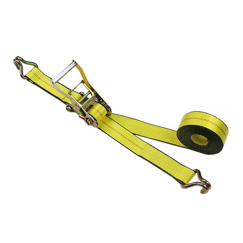 2inch Dura Nigrum Edging Trailer Ratchet Strap cum Twist Hooks