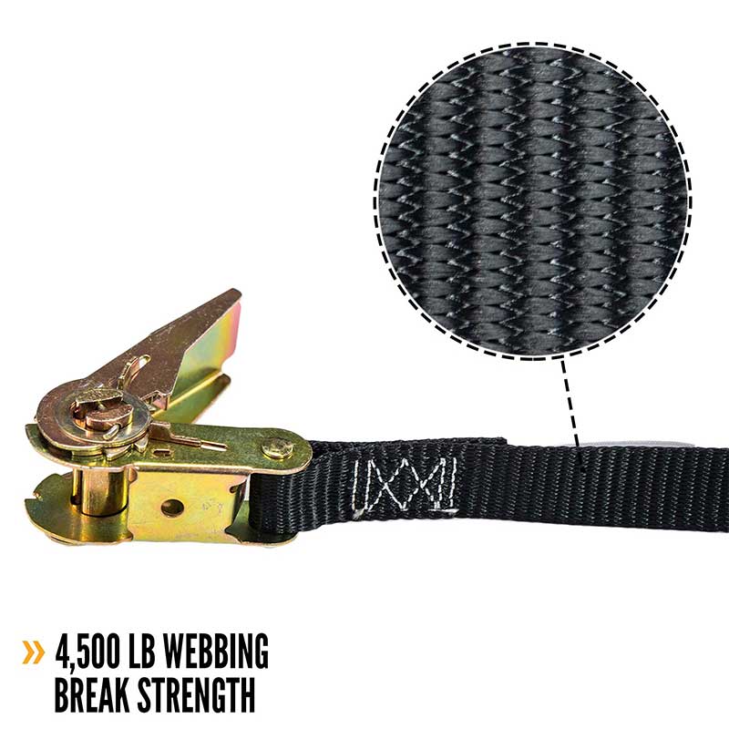 In I X X 'Nigrum infinitum Ratchet Strap