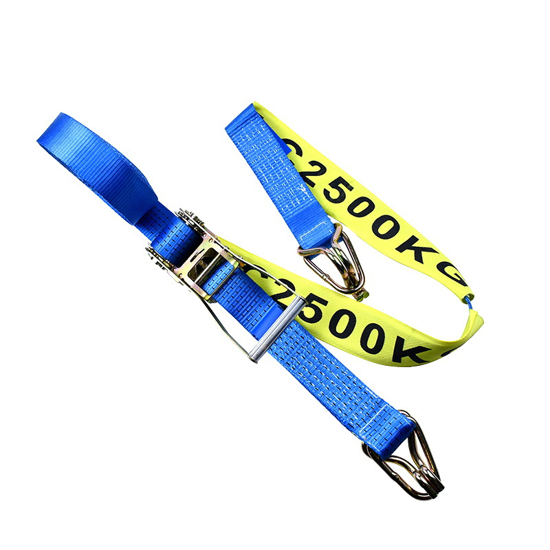 Vis notam 50mm Mos Australian Standard Ratchet Cargo Lashing Ropes cum Sleeves