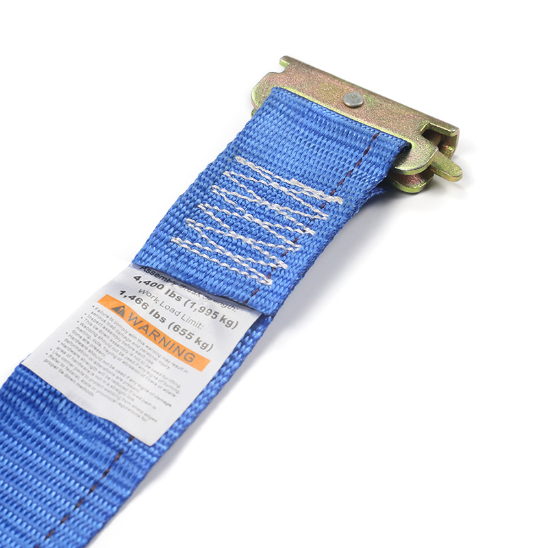 In 2-Inch E-Track Ratchet Strap (Blue)