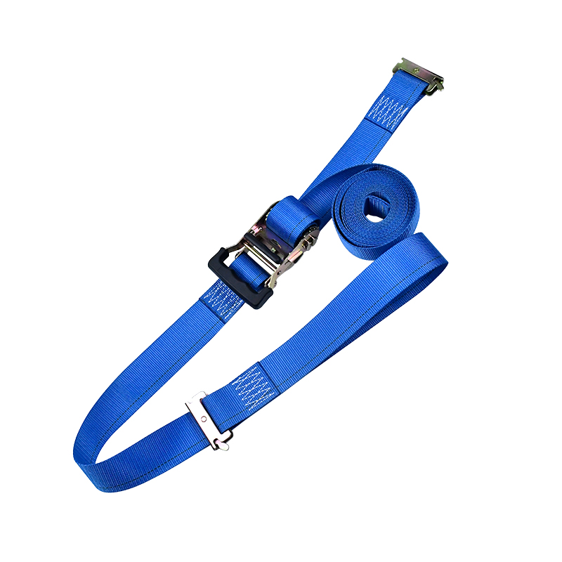 The 2'' X 12' Standard 4' Fixum End E-Track Ratchet Strap