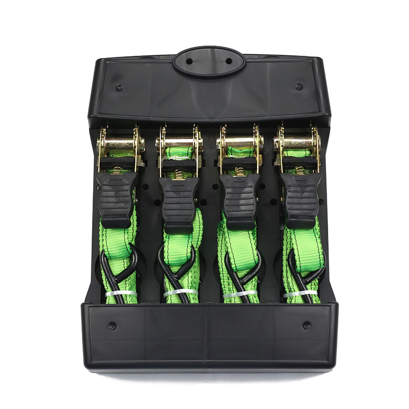 In 4PC I-UNCH Purgamentum Coated Ratchet Straps