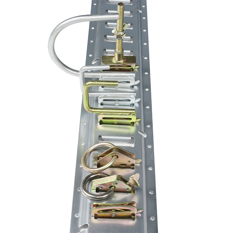 In E-Track iungite-down Rail