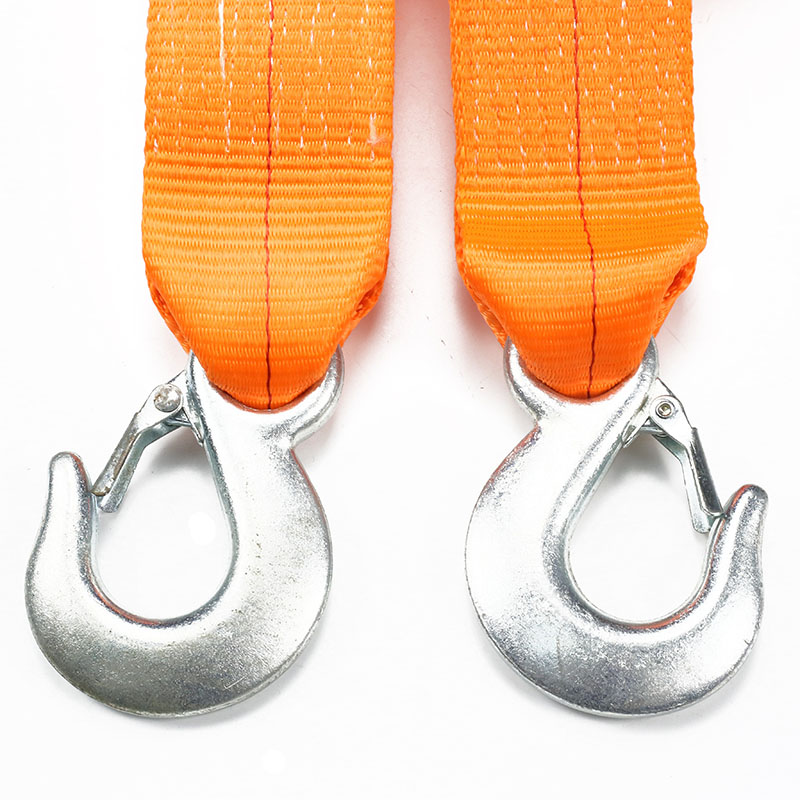 Tow Strap 3 x 20 FT Safety Hook