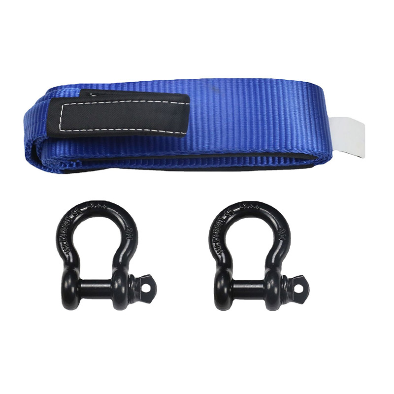 In stuppa Straps D Shackle Blue